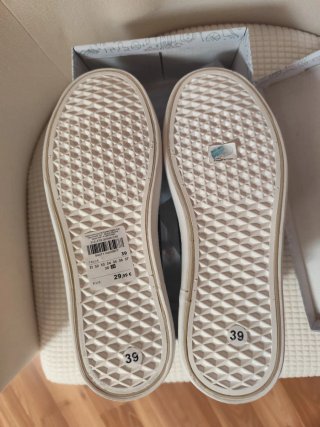 Zapatillas lona azul marino Talla 39