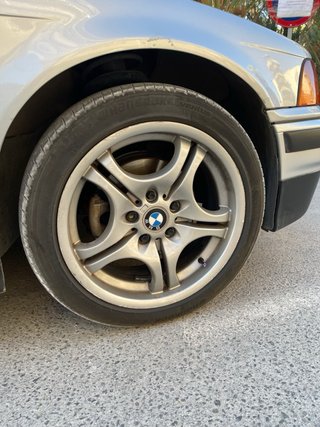 VENDO O CAMBIO , Llantas BMW E46 doble medida 17”
