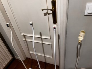 4 Soportes para Altavoces Blancos