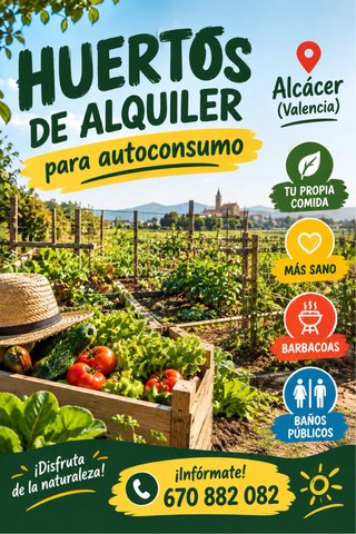 Huertos de alquiler