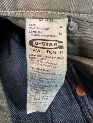 Bermuda vaquera de hombre de G-Star Raw (W30)