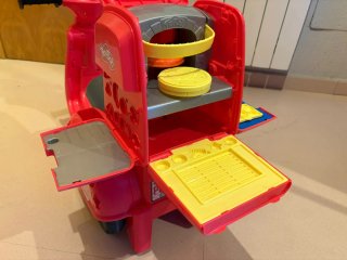 Moto Repartidora Play-Doh Rosa