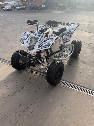 Suzuki LT-Z400 Quad Motocross Blanco