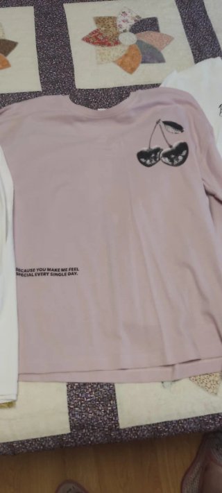 Lote 3 Camisetas Manga Larga Niña 13-14 Años
