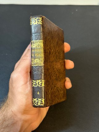 Libro Antiguo Los Misterios de Paris S.XIX