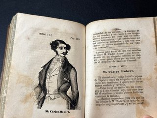 Libro Antiguo Los Misterios de Paris S.XIX