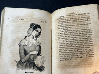Libro Antiguo Los Misterios de Paris S.XIX