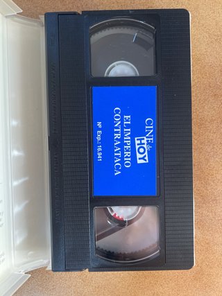 VHS El Imperio Contraataca (Star Wars)