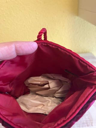 Bolso de fiesta terciopelo bordado