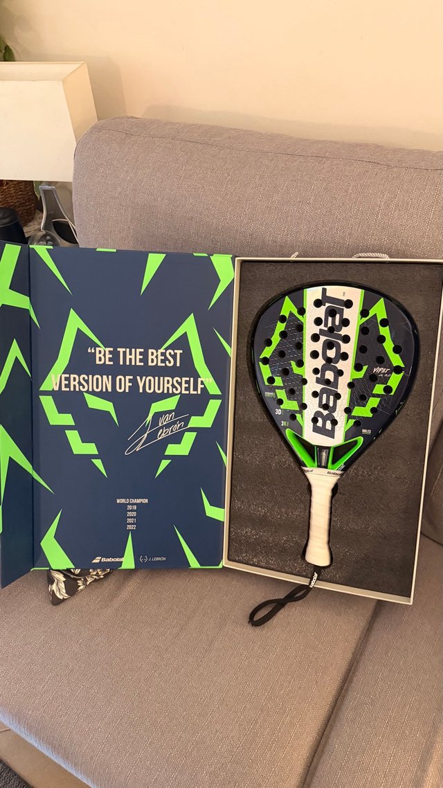 Foto del anuncio de segunda mano: Raqueta de pádel Babolat Viper Juan Lebron 3.0
