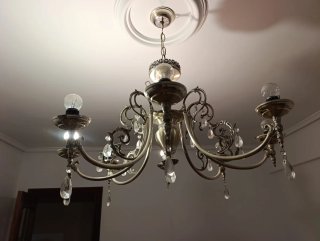 Antigua Lámpara de Araña
