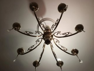Antigua Lámpara de Araña