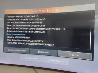 Televisión Samsung Curva 49 Negra