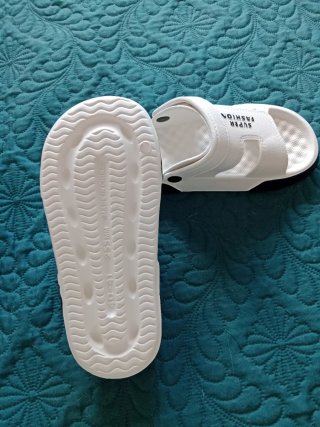 Sandalias Goma Eva Unisex Blancas