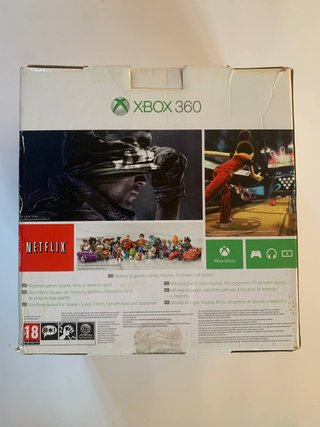 Xbox 360 E 500GB + Scatola + Giochi