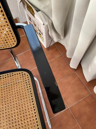 Sillas Cesca Vintage Ratán y Metal