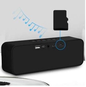 ◆NUEVO◆ Altavoz bluetooth con radio, USB y microSD