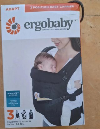 Ergobaby Adapt Portabebés Ergonómico Negro