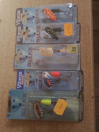 Cucharillas Vibrax N3 Varios Colores
