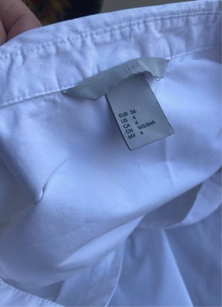 Camisa entallada H&M Talla 36
