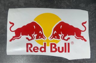 Pegatina Vinilo Red Bull
