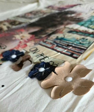 Maglietta Les Uniques manica 3/4 fantasia XL