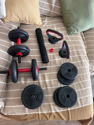 Juego Mancuernas Ajustables Pesas