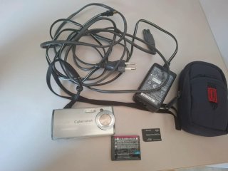 Sony Cyber-shot fotocamera argento