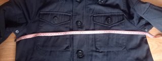 Abrigo Parka Zara Hombre Negro Talla L