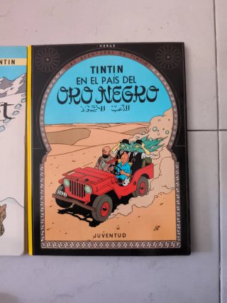 Lote libros Tintin