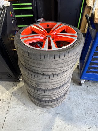 Llantas Cupra Naranja 5x112 19"