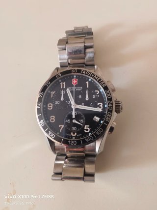 Reloj Victorinox Cronógrafo Acero Inoxidable