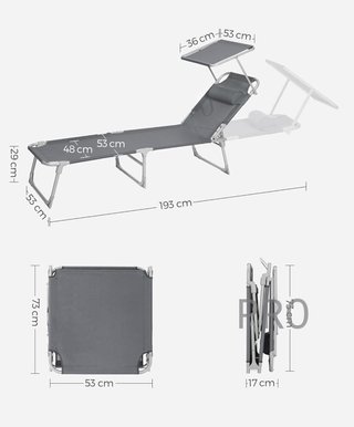 Tumbona reclinable