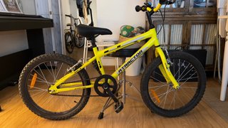 Bicicleta ATRACTOR 20” Niños 6-9 Años Amarilla