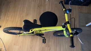 Bicicleta ATRACTOR 20” Niños 6-9 Años Amarilla