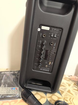 Altavoz Bluetooth Karaoke Avenzo Negro