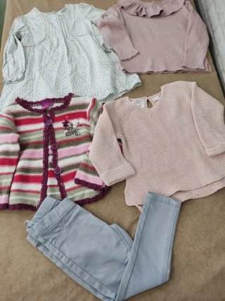 Lote Ropa Niña Invierno 2 Años