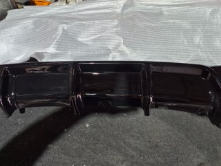 Difusor BMW F30 335i 340i Preto