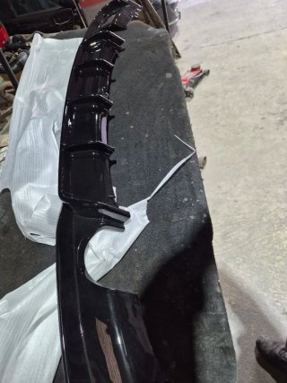 Difusor BMW F30 335i 340i Preto