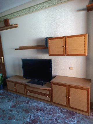 Mueble de salón modular madera