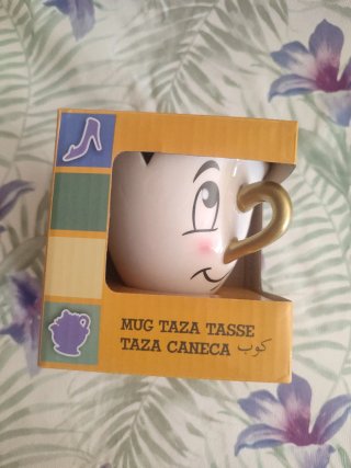 Taza Chip Disney La Bella y la Bestia
