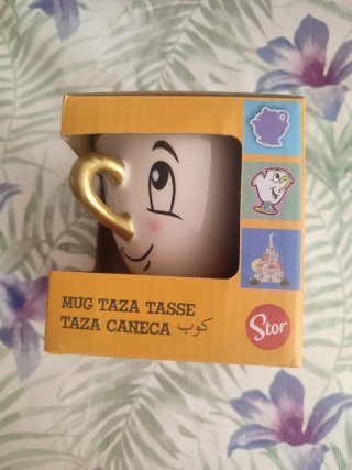 Taza Chip Disney La Bella y la Bestia