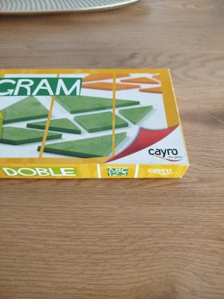 Juego Tangram Doble Cayro ABC 123