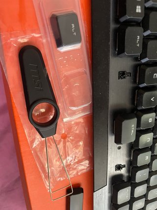 Teclado Mecánico MSI GK50 Vigor Low Profile