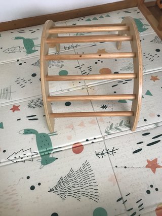 Escalador con rampa para bebés