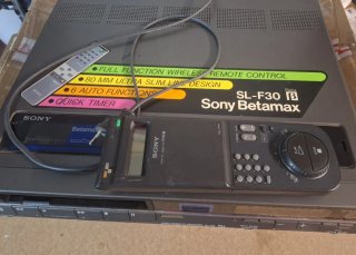 Sony Betamax SL-F30 PAL