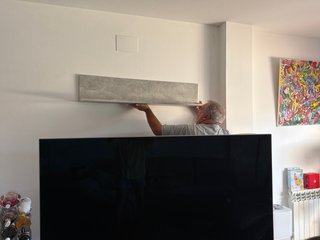 Mueble de comedor y TV moderno