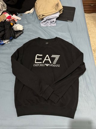 Sudadera Emporio Armani EA7 Negra Talla M