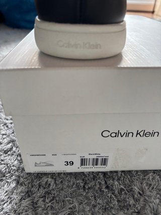 Calvin Klein Zapatillas Negras Talla 39