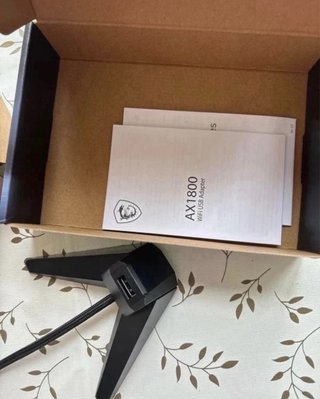 Adattatore WiFi 6 USB MSI AX1800